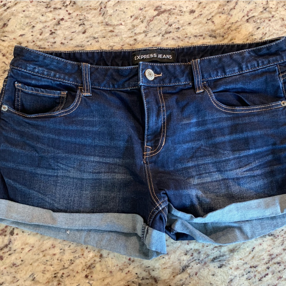Express Jean Shorts Size 14